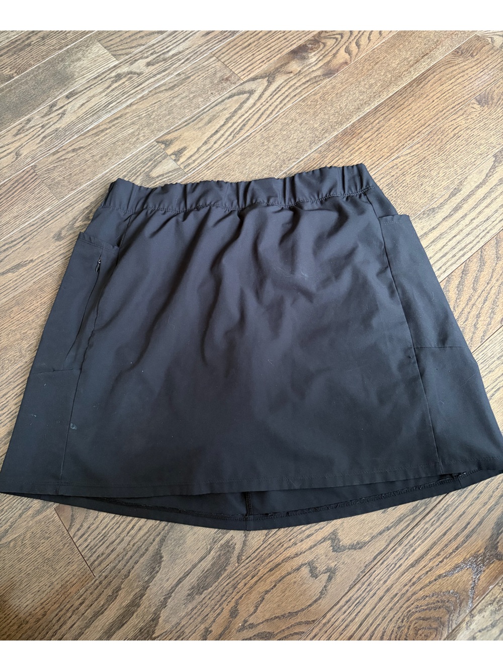 RBX Black Women's Athletic Skort with Elastic Waist